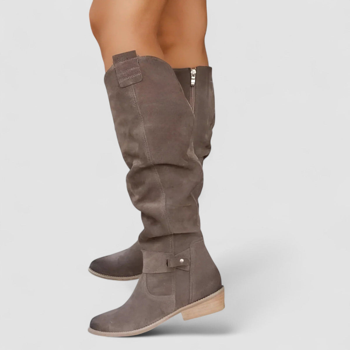Adeliza | Bottes d'équitation souples montant jusqu'aux genoux