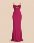 Amaia : Robe sirène rose