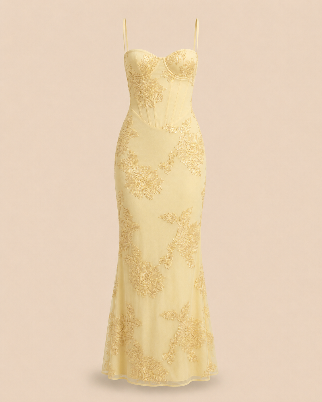 Lucero | Designer Sunflower Dress