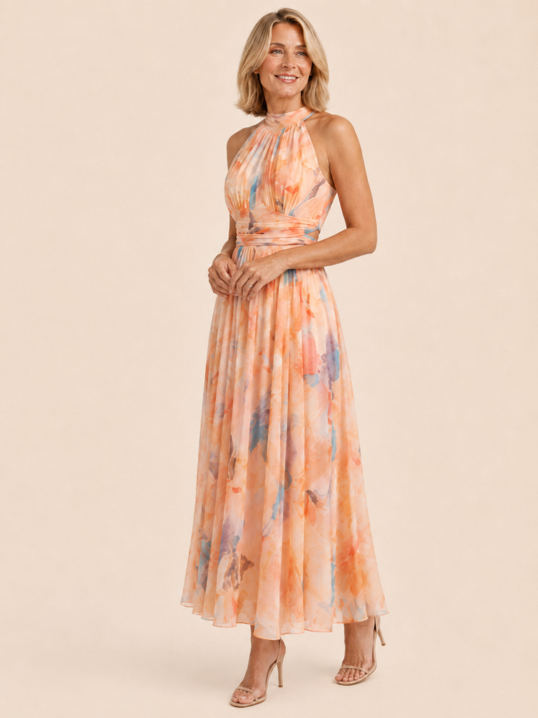Aurora Halter Dress