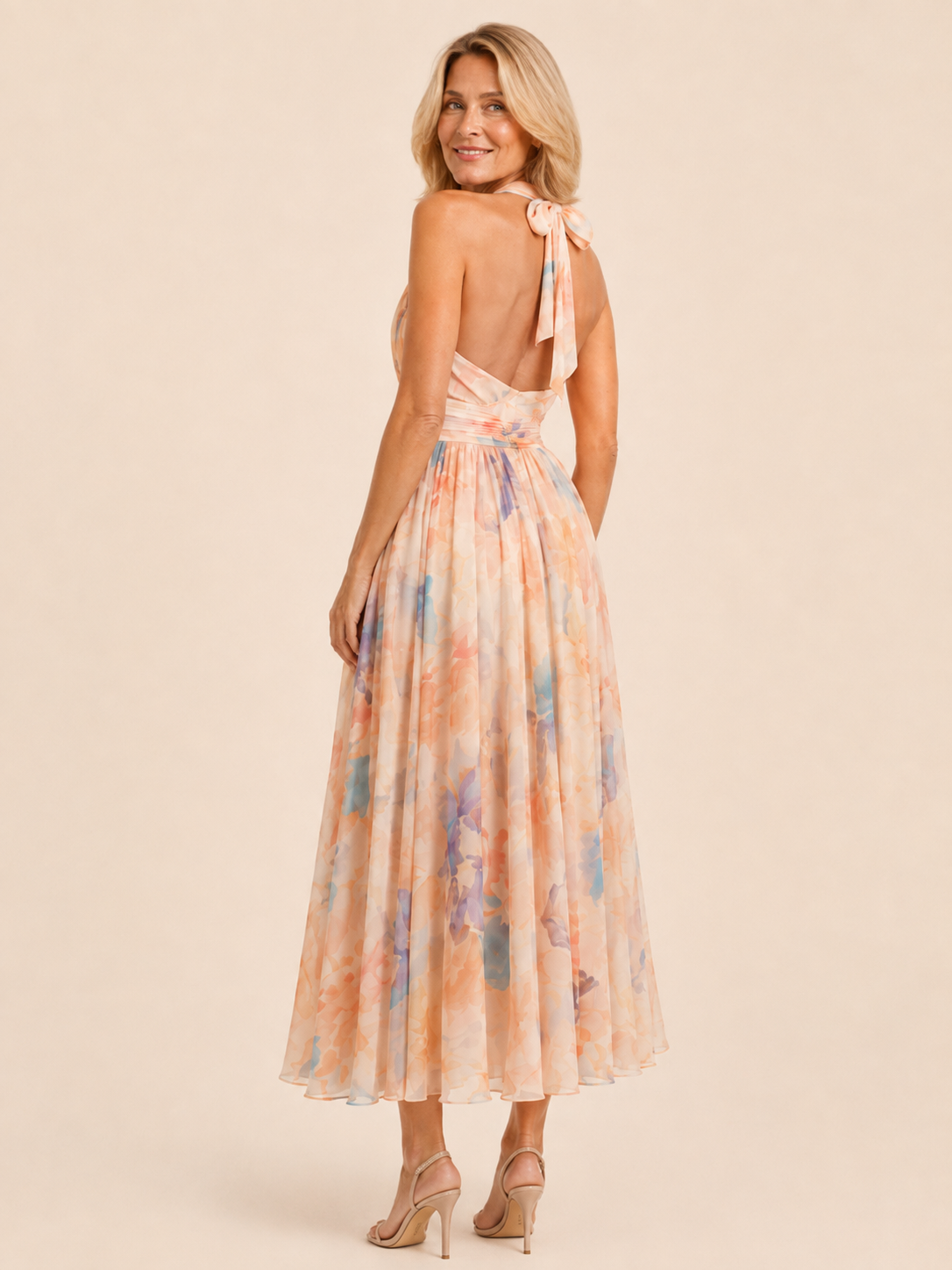Aurora Halter Dress