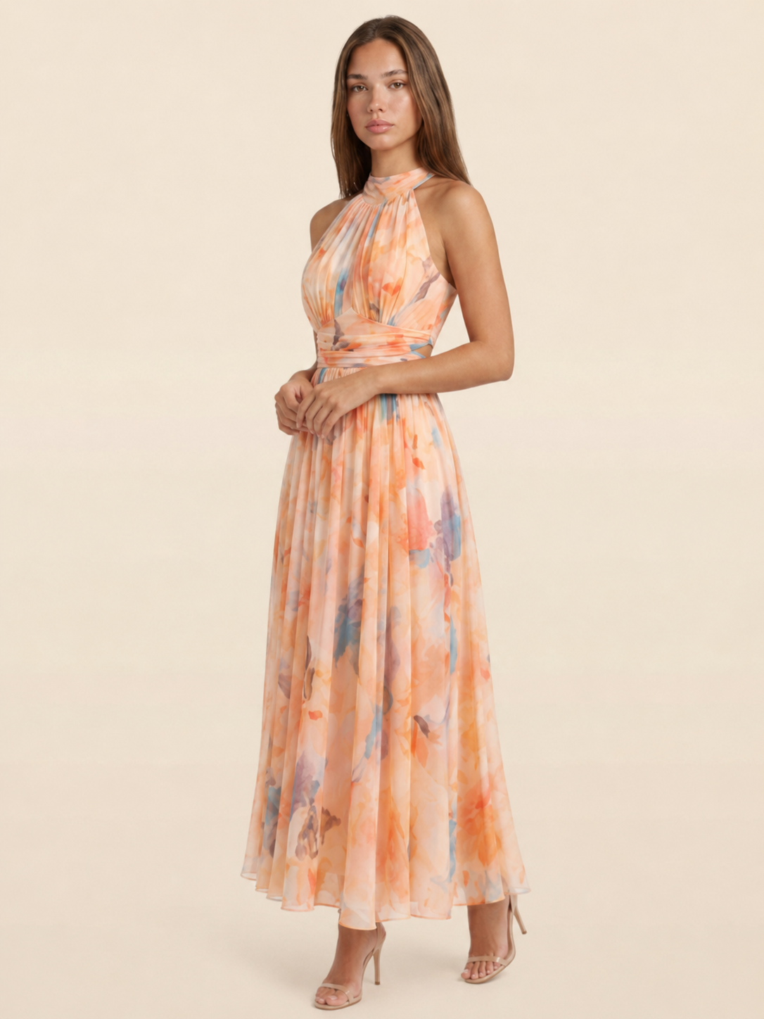 Aurora Halter Dress