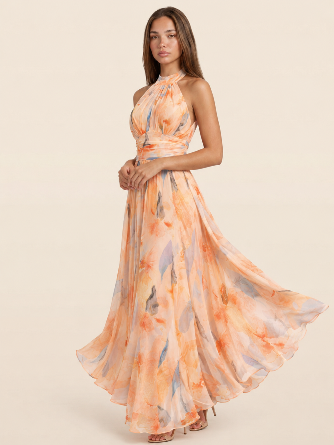 Aurora Halter Dress