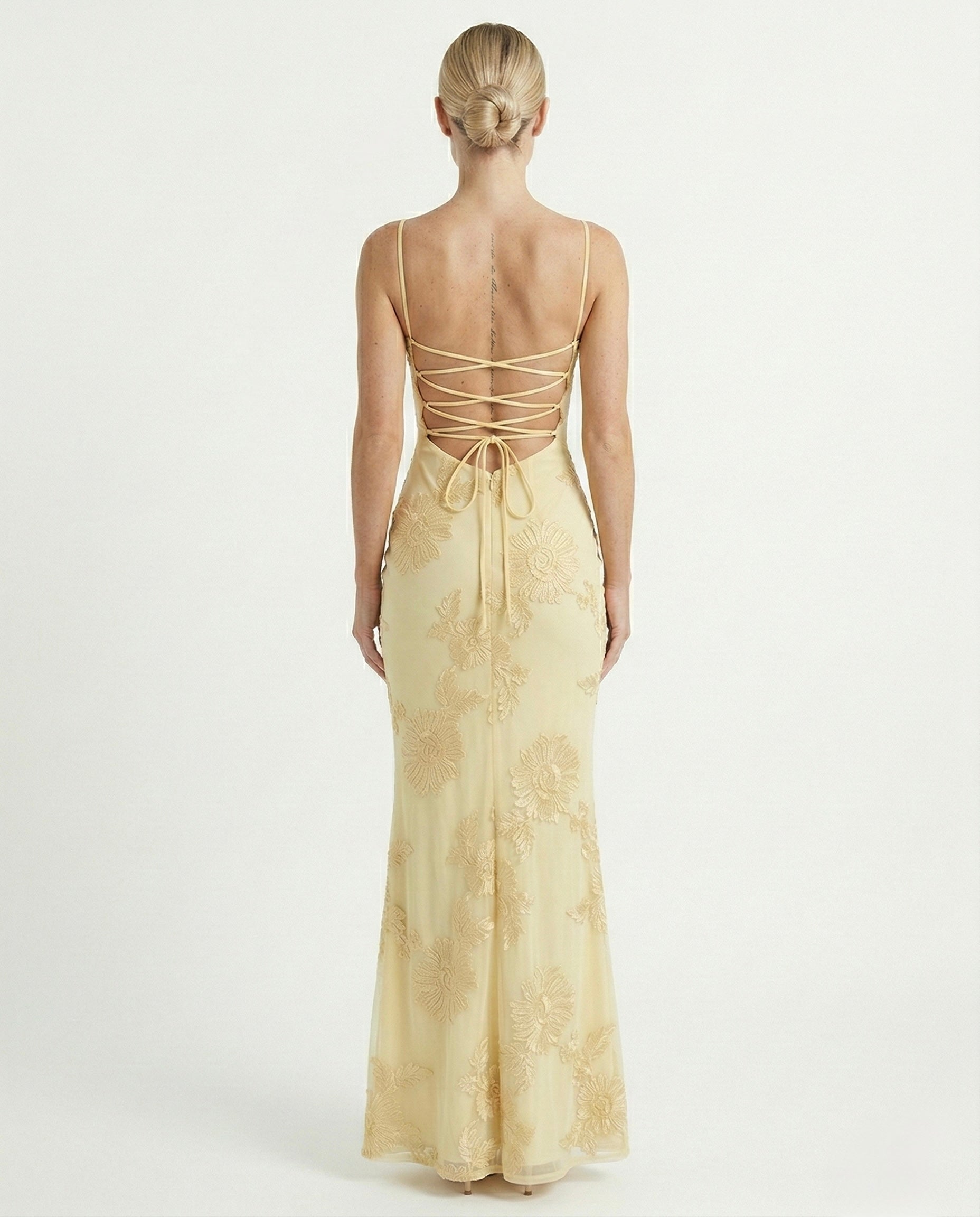 Lucero | Designer Sunflower Dress