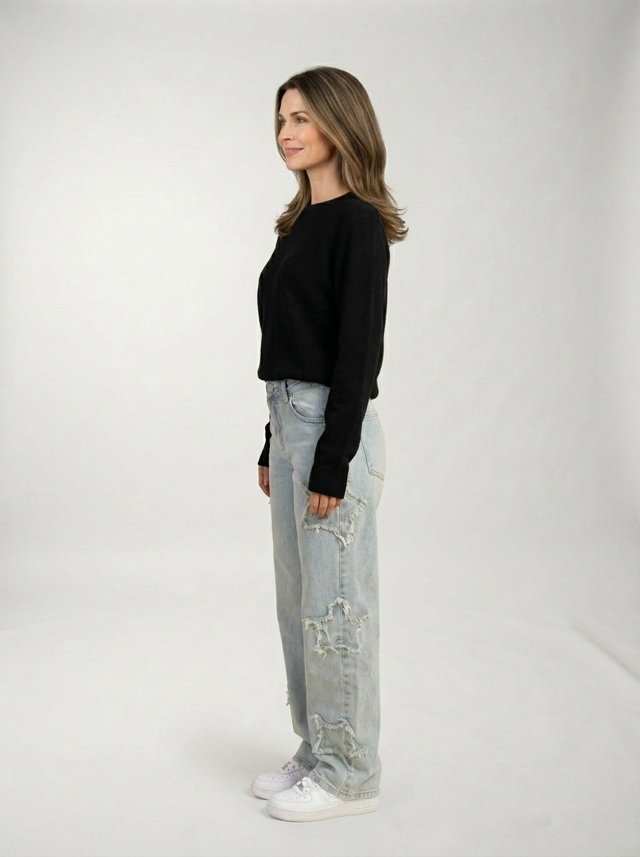 STAR Asymmetrical Jeans