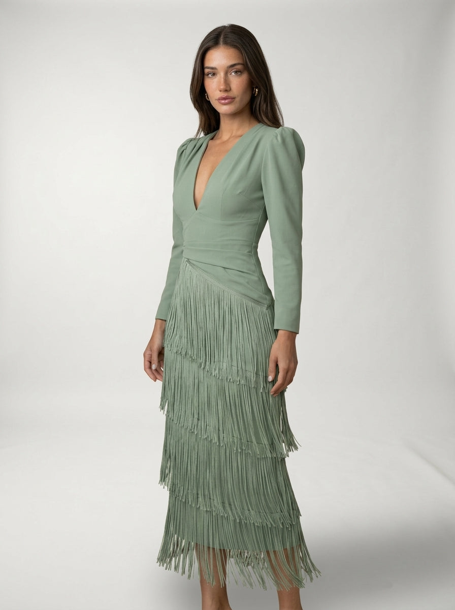 Fringed Dress