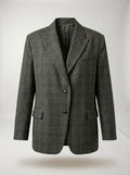 Grey Checked Blazer