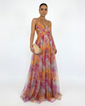 Laura™ | Robe longue Élégance florale