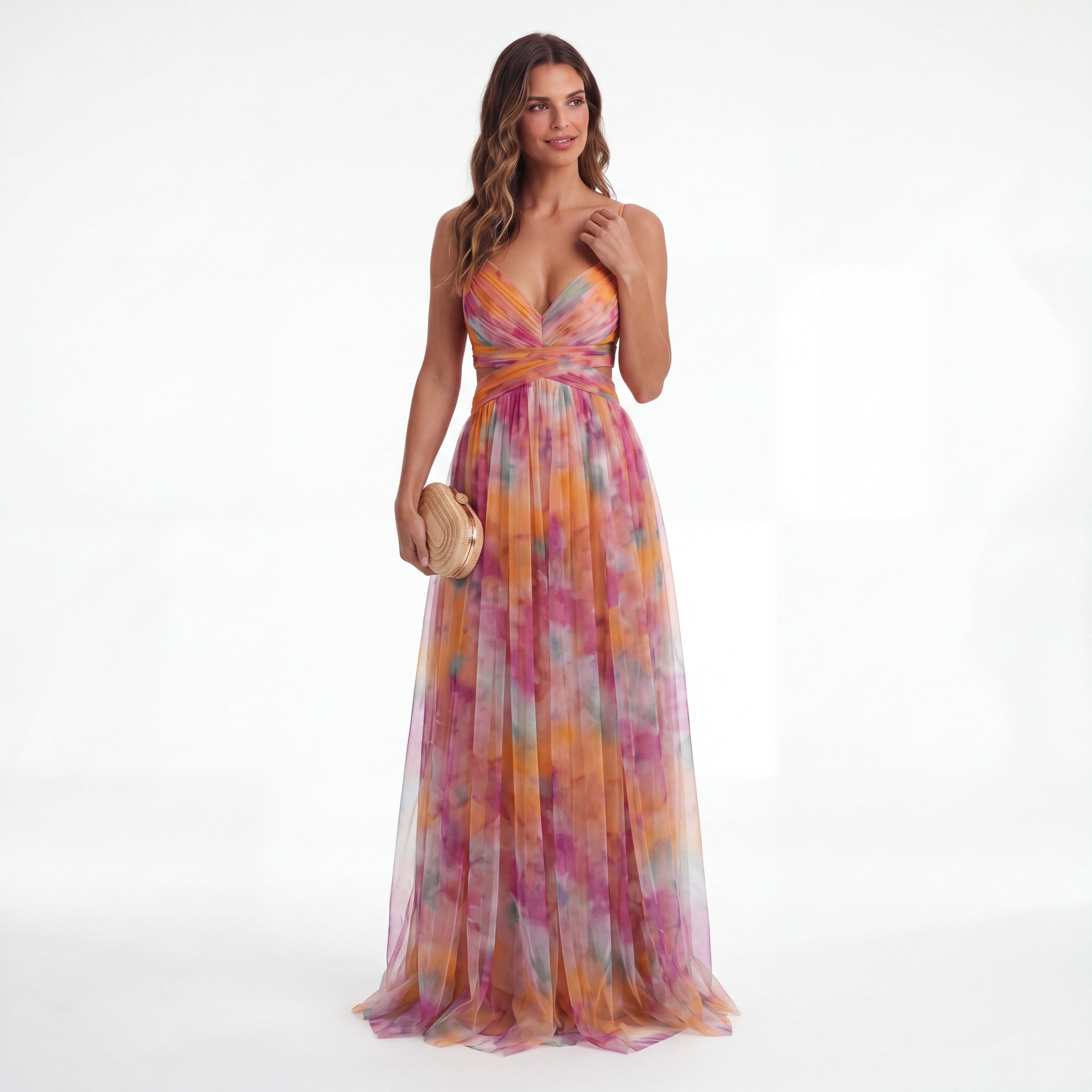 Laura™ | Robe longue Élégance florale