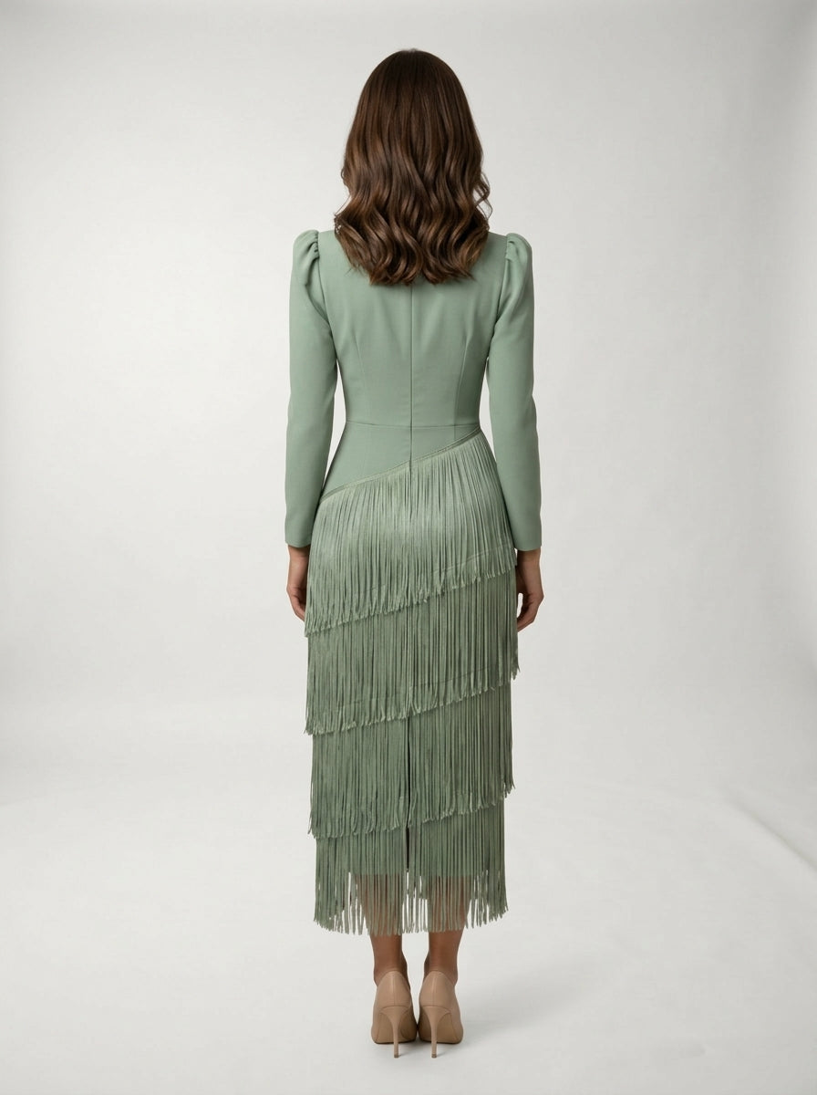 Fringed Dress